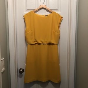 BANANA REPUBLIC yellow dress, offers welcome!